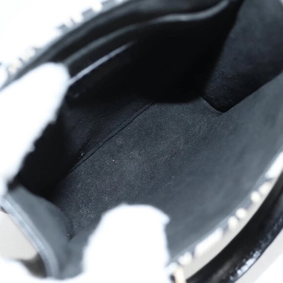 LOUIS VUITTON Pre Owned SINCE 1854 Petit Sac Plat 2way Black M80484 Auth 132612M - Picture 11 of 16